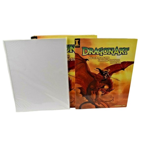 Impact Dragonart How to Draw and Paint Fantastic Creatures 12 Piece Kit - Picture 6 of 6